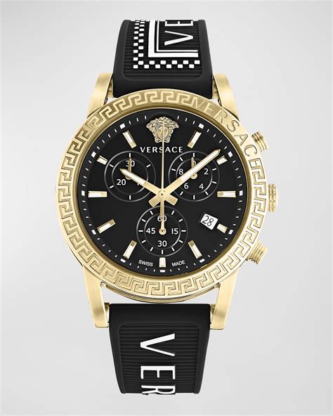 orologio versace leone|versace chrono watches.